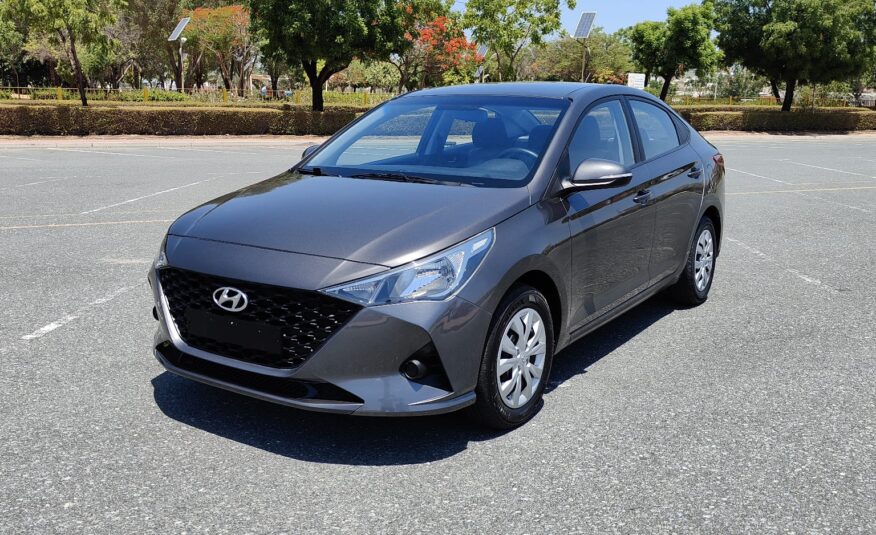 2021 GCC Hyundai Accent Zero Downpayment. 100% Bank Loan.