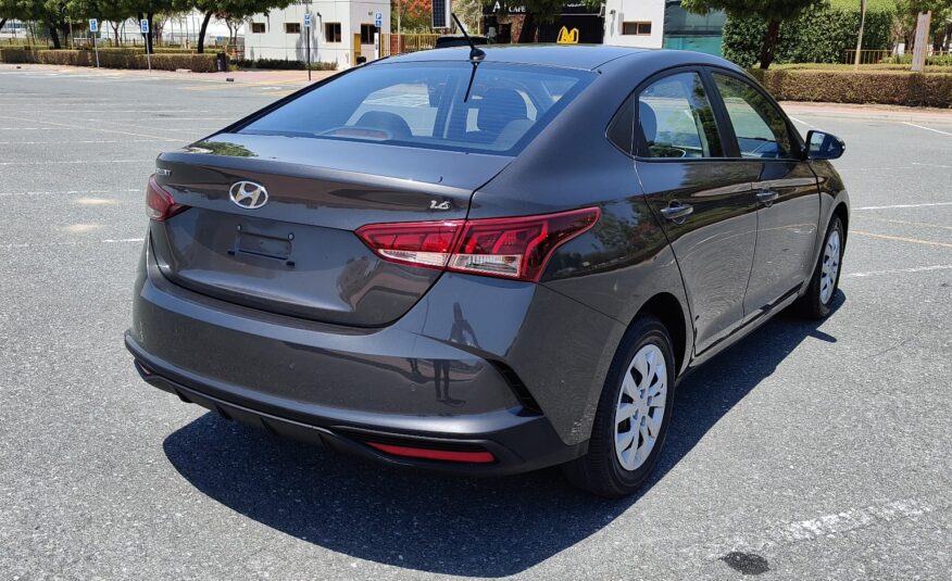 2021 GCC Hyundai Accent Zero Downpayment. 100% Bank Loan.