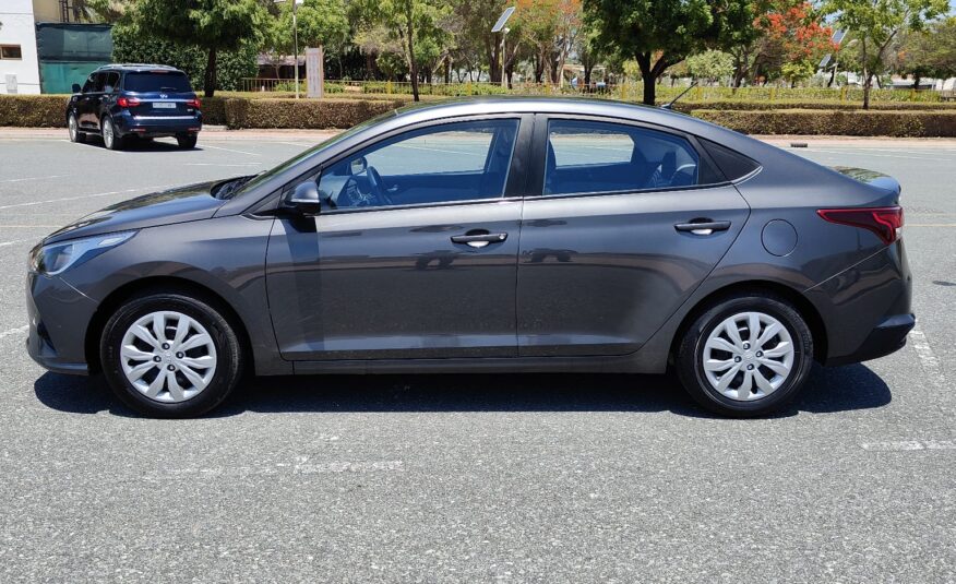 2021 GCC Hyundai Accent Zero Downpayment. 100% Bank Loan.