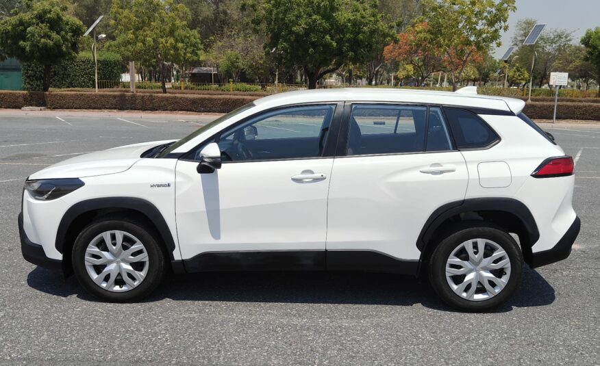 2021 GCC Toyota Corolla Cross Hybrid Zero Downpayment. 100% Bank Loan.