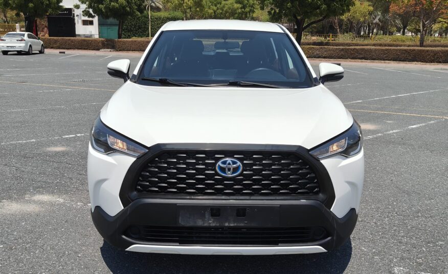 2021 GCC Toyota Corolla Cross Hybrid Zero Downpayment. 100% Bank Loan.