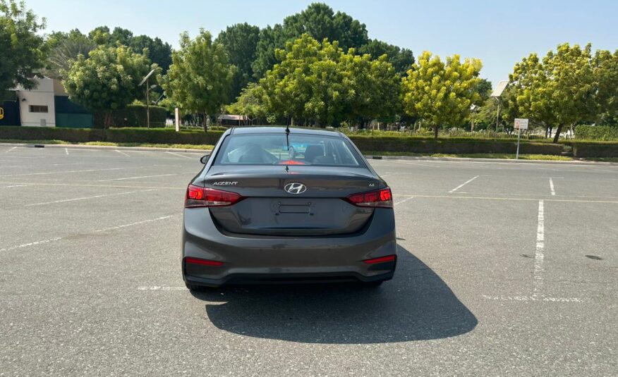 2021 GCC Hyundai Accent 1.6 Zero Downpayment. 100% Bank Loan.