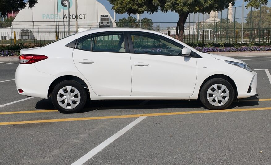 GCC 2021 Toyota Yaris 1.5 SE Downpayment. 100% Bank Loan.