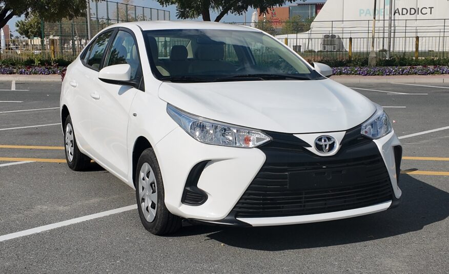 GCC 2021 Toyota Yaris 1.5 SE Downpayment. 100% Bank Loan.