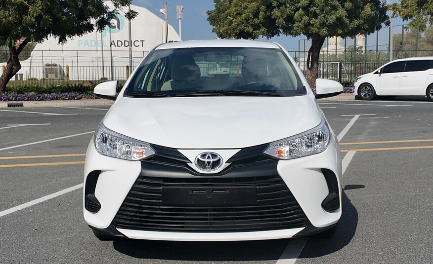 GCC 2021 Toyota Yaris 1.5 SE Downpayment. 100% Bank Loan.