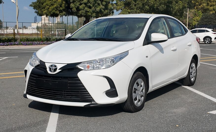 GCC 2021 Toyota Yaris 1.5 SE Downpayment. 100% Bank Loan.