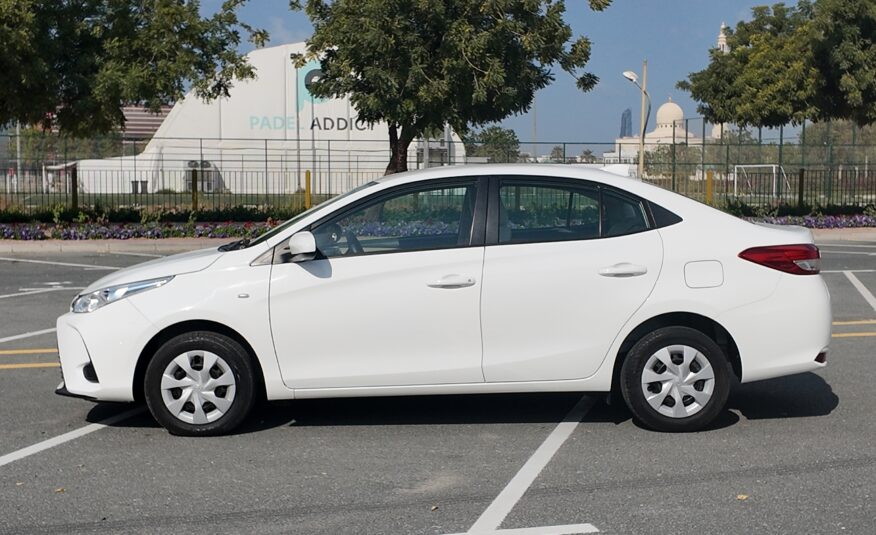 GCC 2021 Toyota Yaris 1.5 SE Downpayment. 100% Bank Loan.