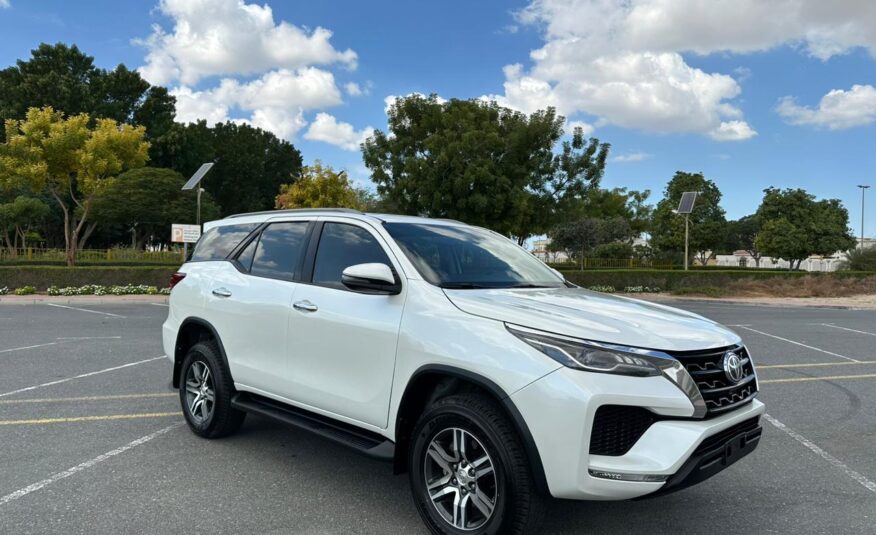 2021 GCC Toyota Fortuner Zero Downpayment. 100% Bank Loan.