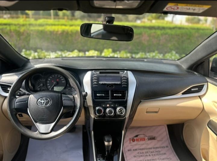 GCC 2019 Toyota Yaris HatchBack Downpayment. 100% Bank Loan.