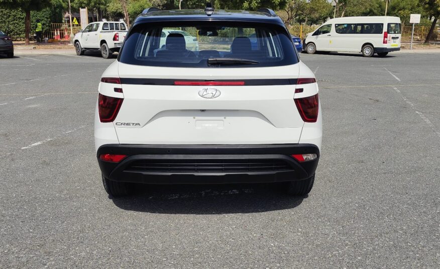 2022 GCC Hyundai Creta Cre 1.6 Mid Option Zero Downpayment. 100% Bank Loan.