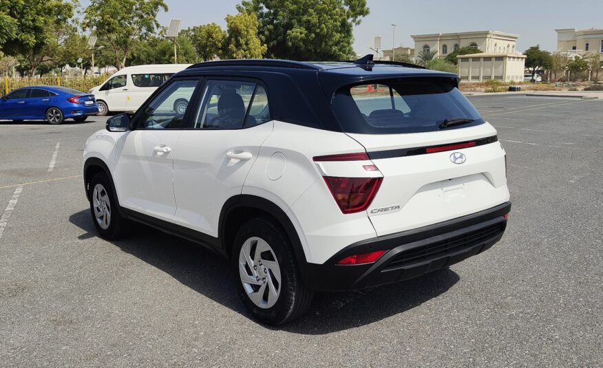 2022 GCC Hyundai Creta Cre 1.6 Mid Option Zero Downpayment. 100% Bank Loan.