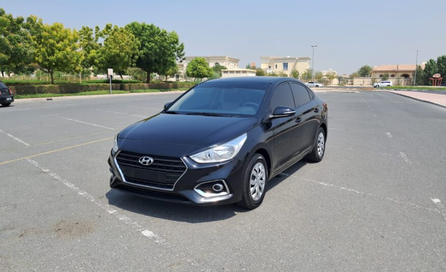 GCC 2021 Hyundai Accent 1.6 Mid Option Zero Downpayment. 100% Bank Loan