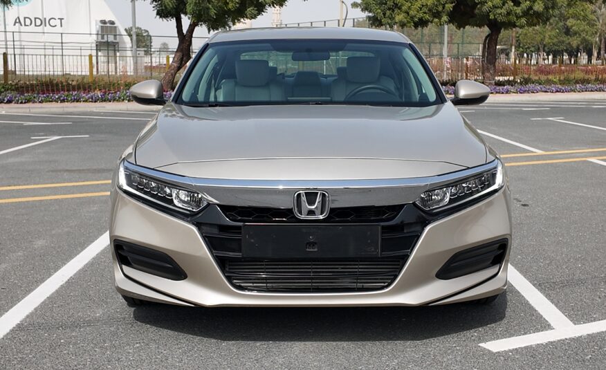 GCC 2020 Golden Honda Accord Zero Downpayment. 100% Bank Loan.