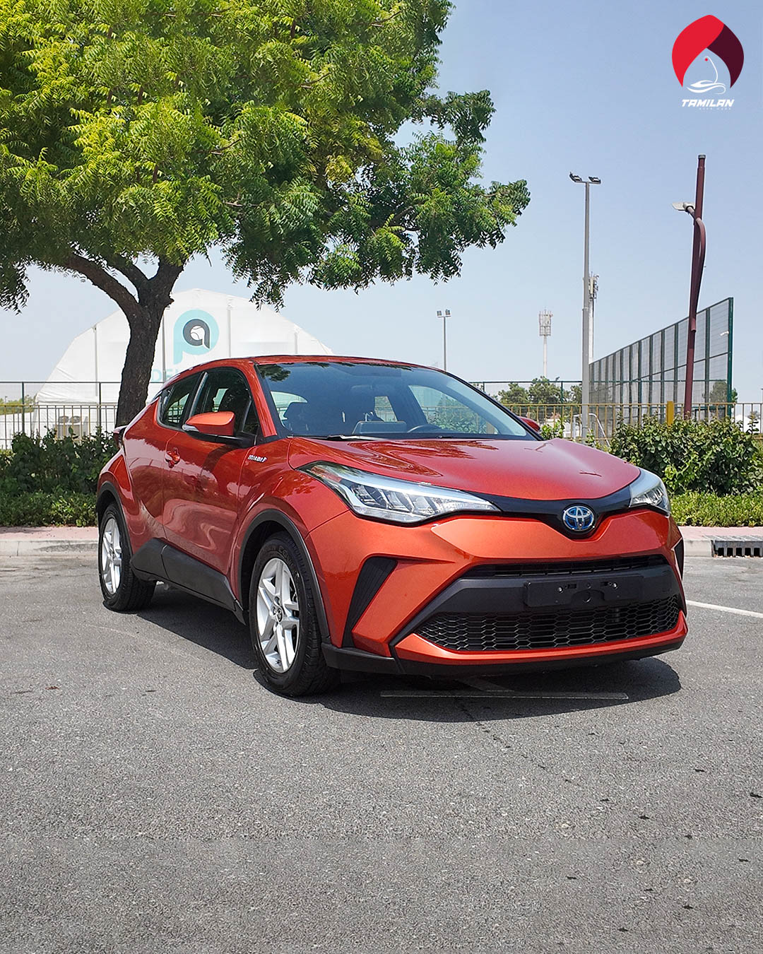 
								2020 | Toyota CH-R HYBRID | Orange full									
