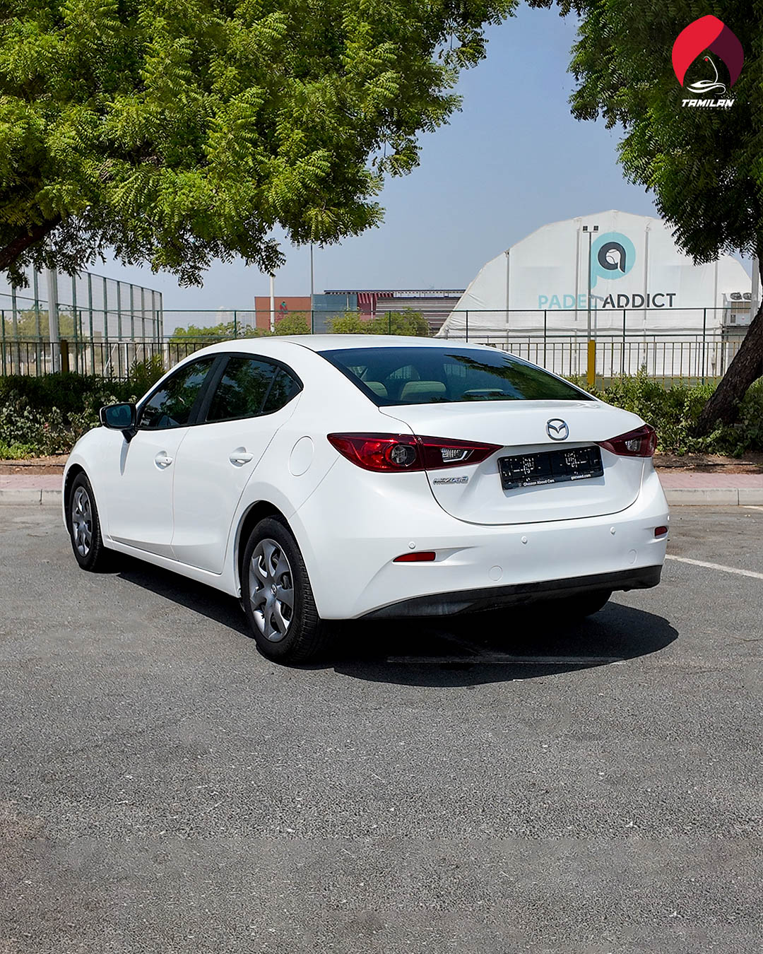 
								2019 | Mazda 3 | White full									