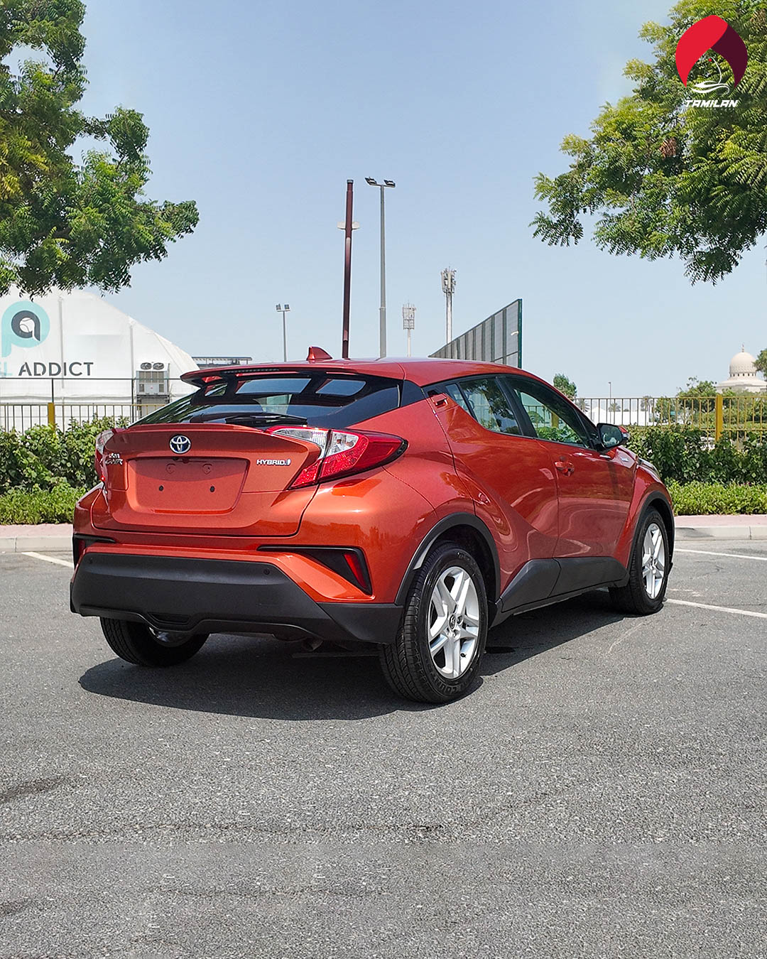 
								2020 | Toyota CH-R HYBRID | Orange full									