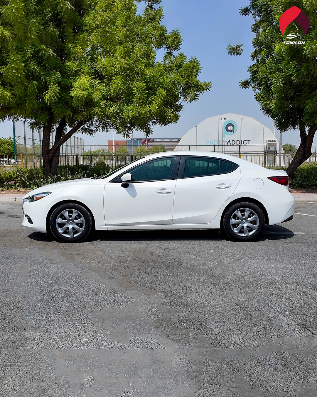 
								2019 | Mazda 3 | White full									