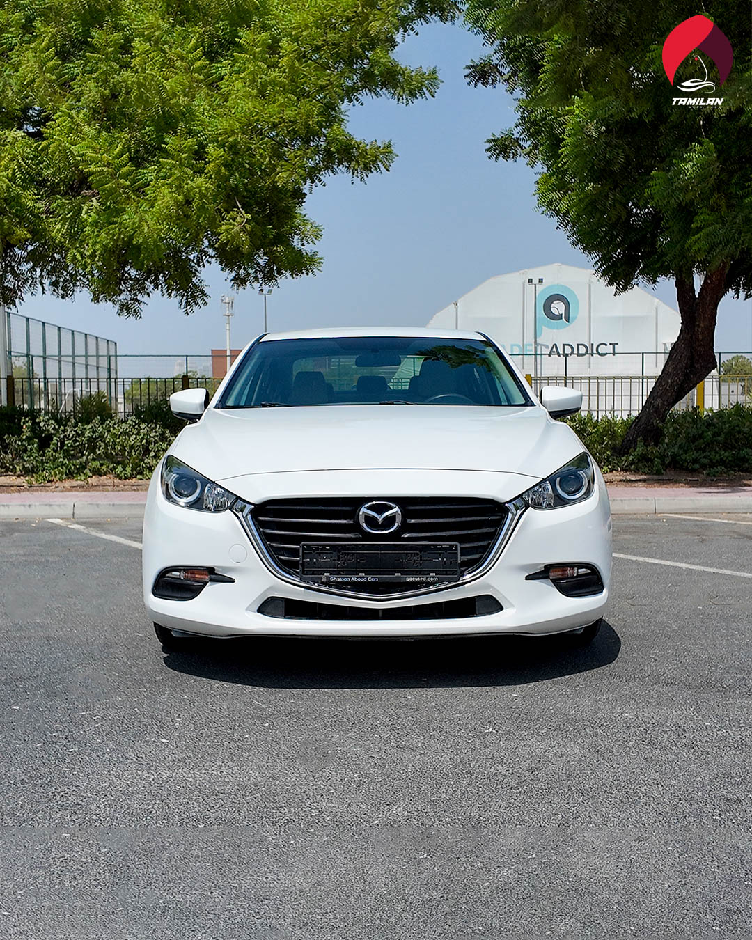 
								2019 | Mazda 3 | White full									