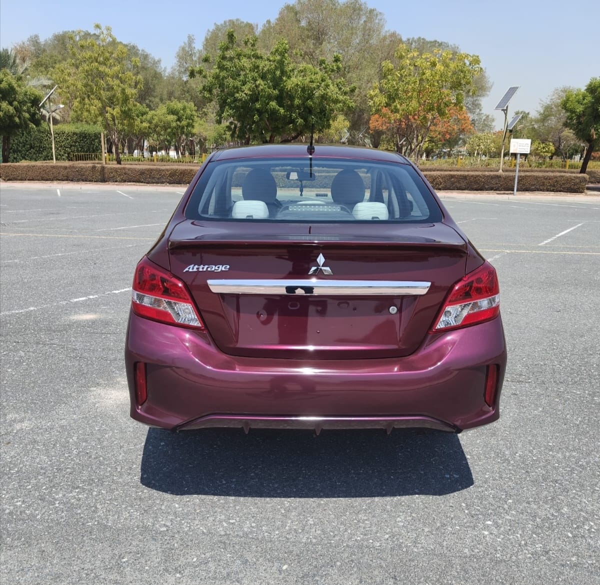 
								2021 | Mitsubishi Attrage 1.2 L | Maroon full									