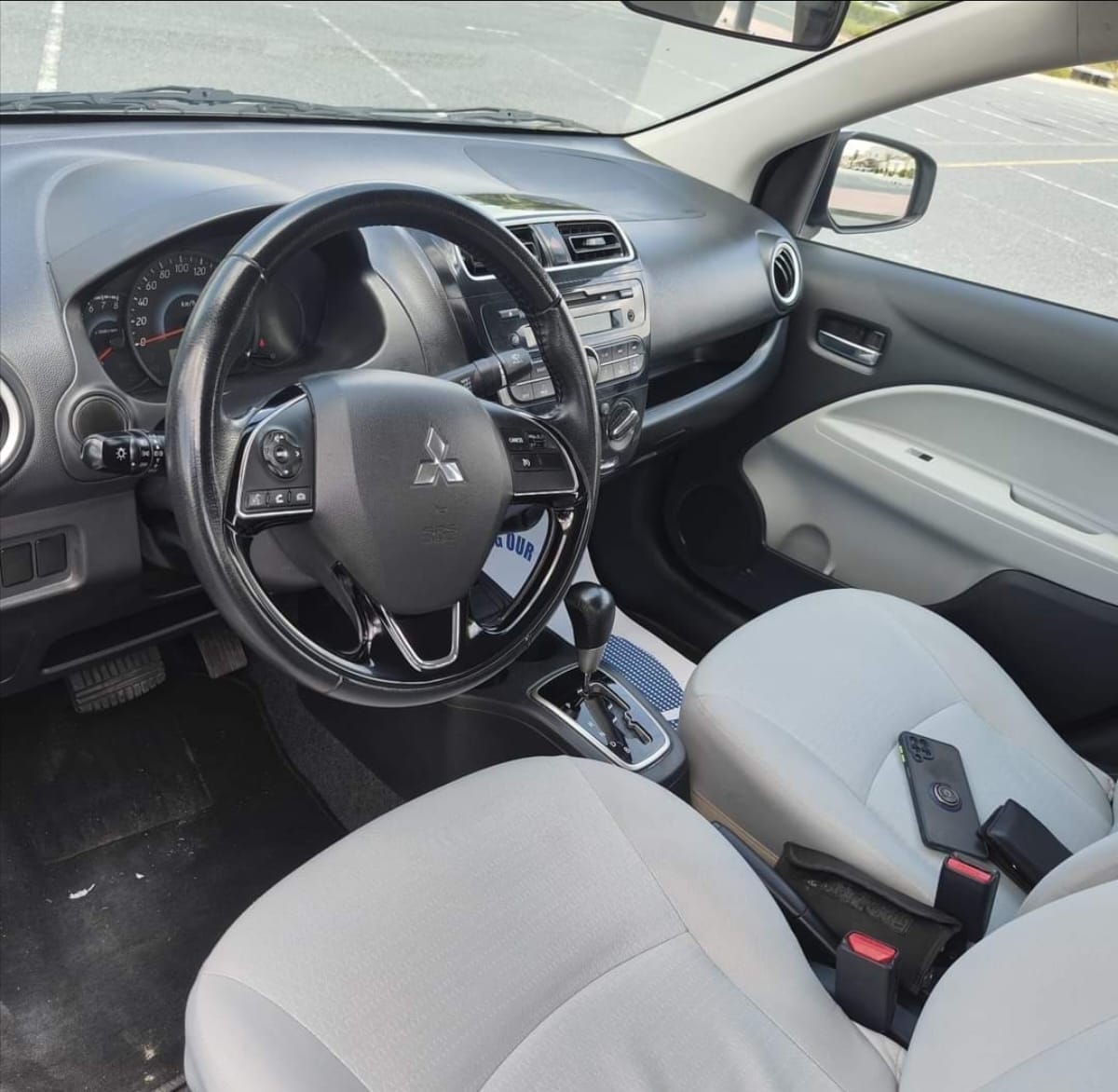 
								2022 | Mitsubishi Attrage | Grey full									