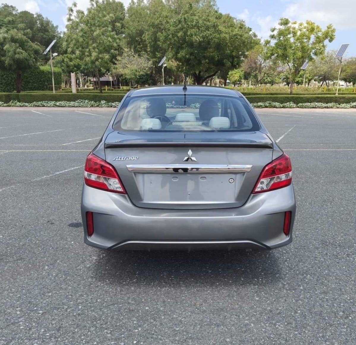 
								2022 | Mitsubishi Attrage | Grey full									