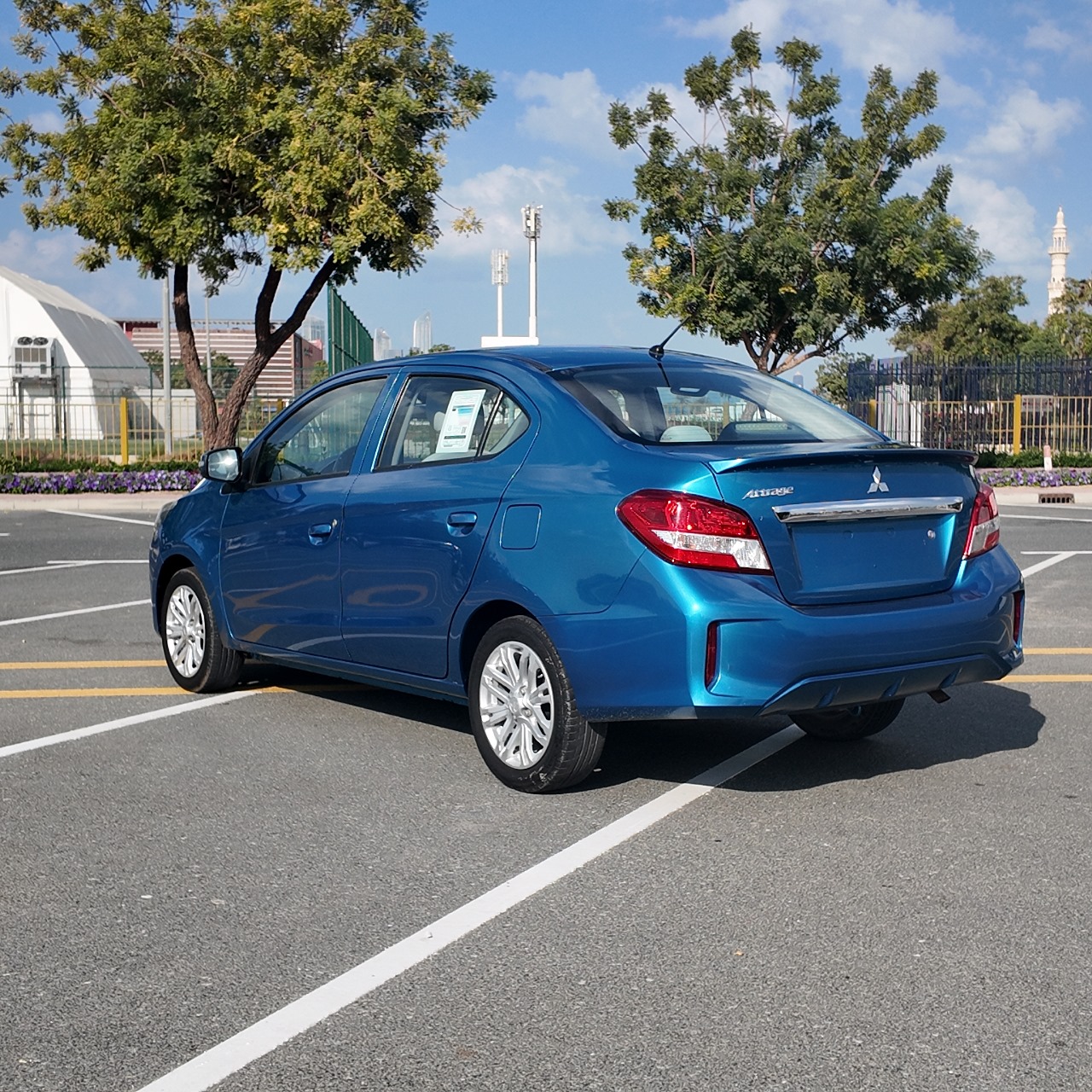 
								2022 | Mitsubishi Attrage 1.2 L | Blue full									