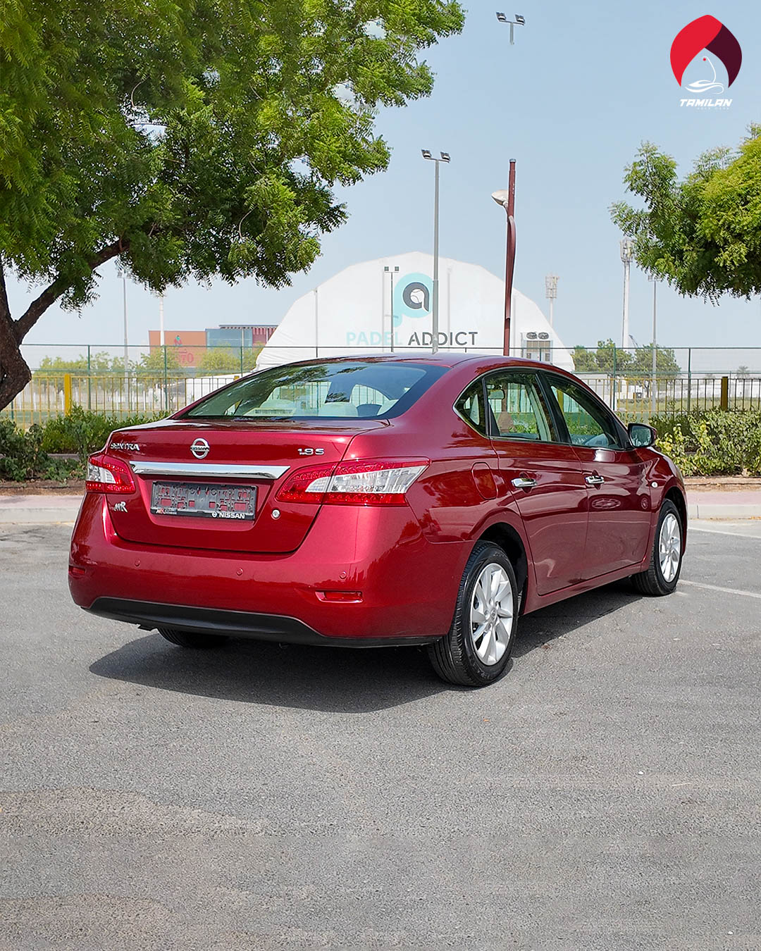 
								2020 | Nissan Sentra | Red full									