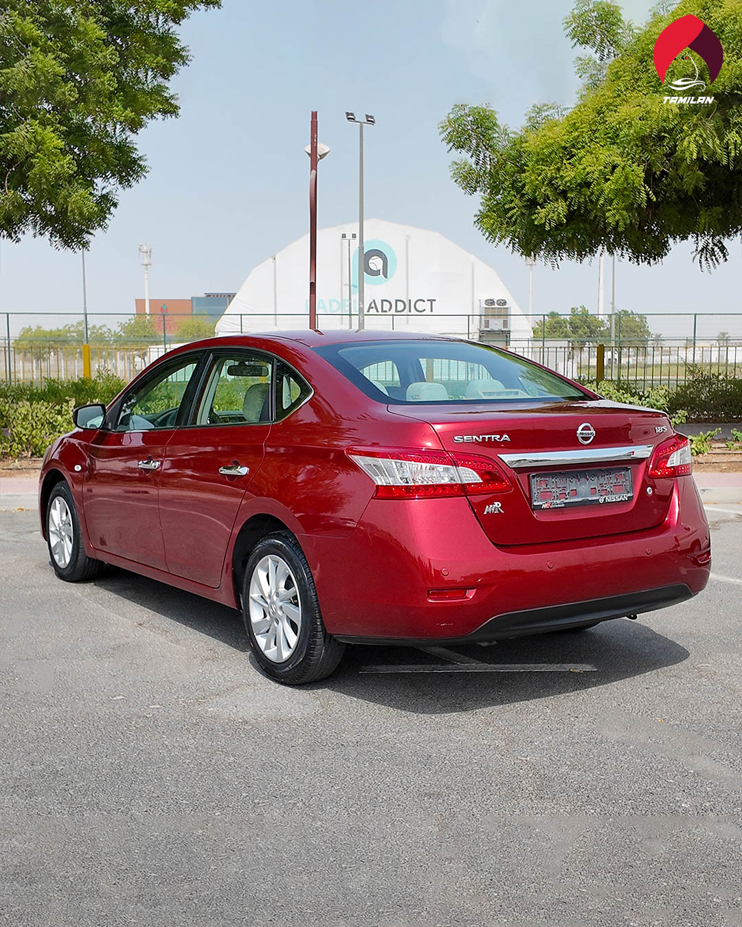 
								2020 | Nissan Sentra | Red full									