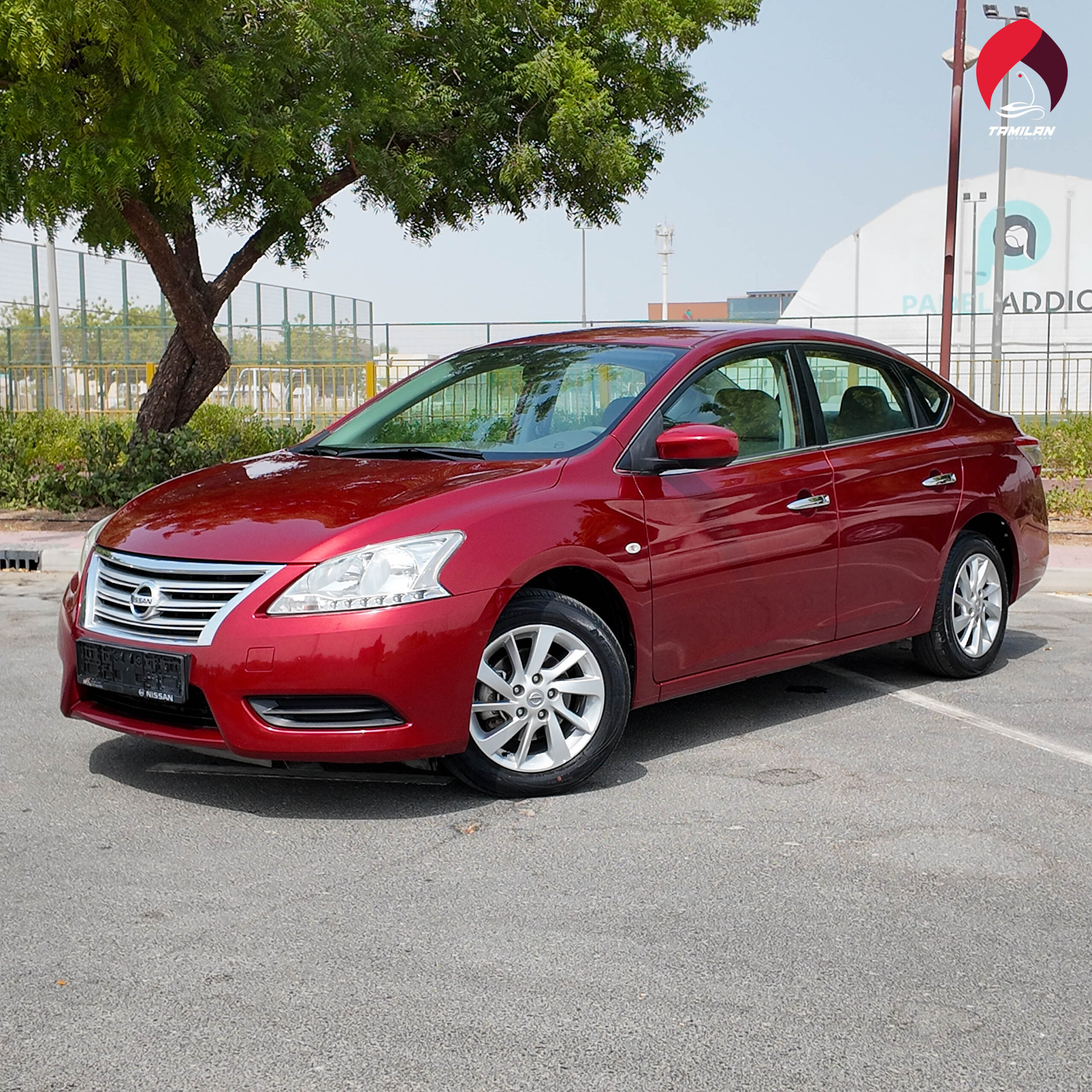
								2020 | Nissan Sentra | Red full									