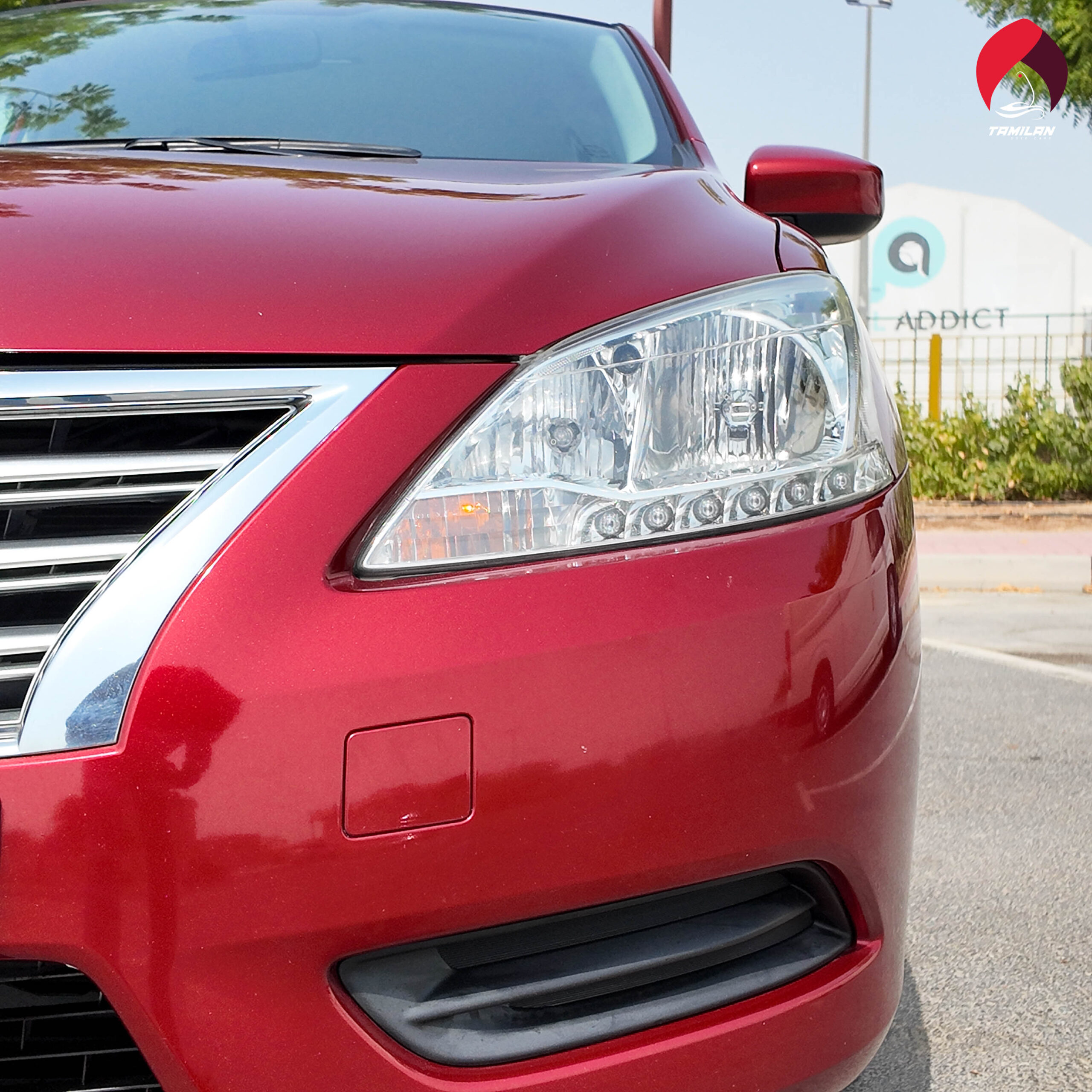 
								2020 | Nissan Sentra | Red full									