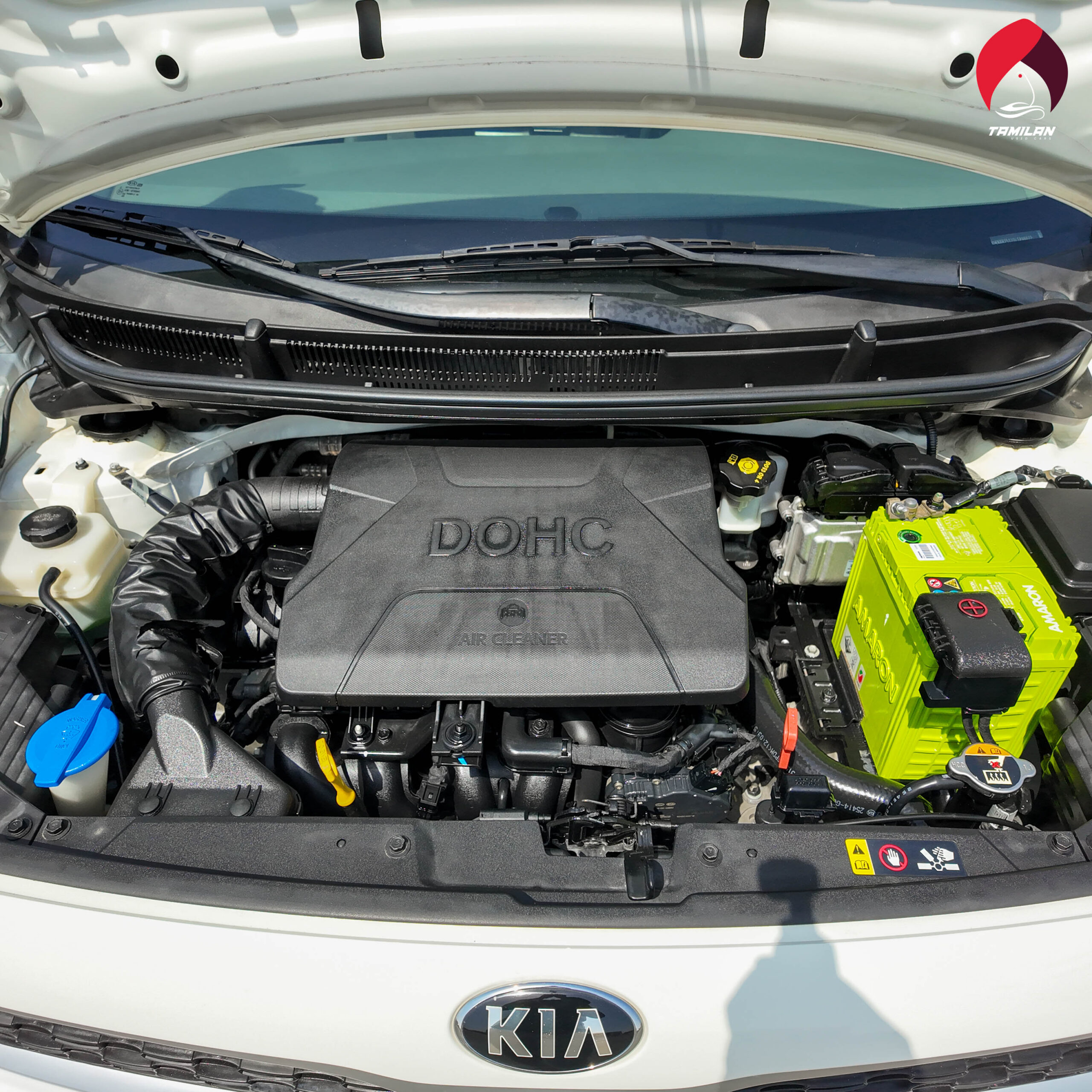 
								2020 Kia Picanto | 111k kms | White full									