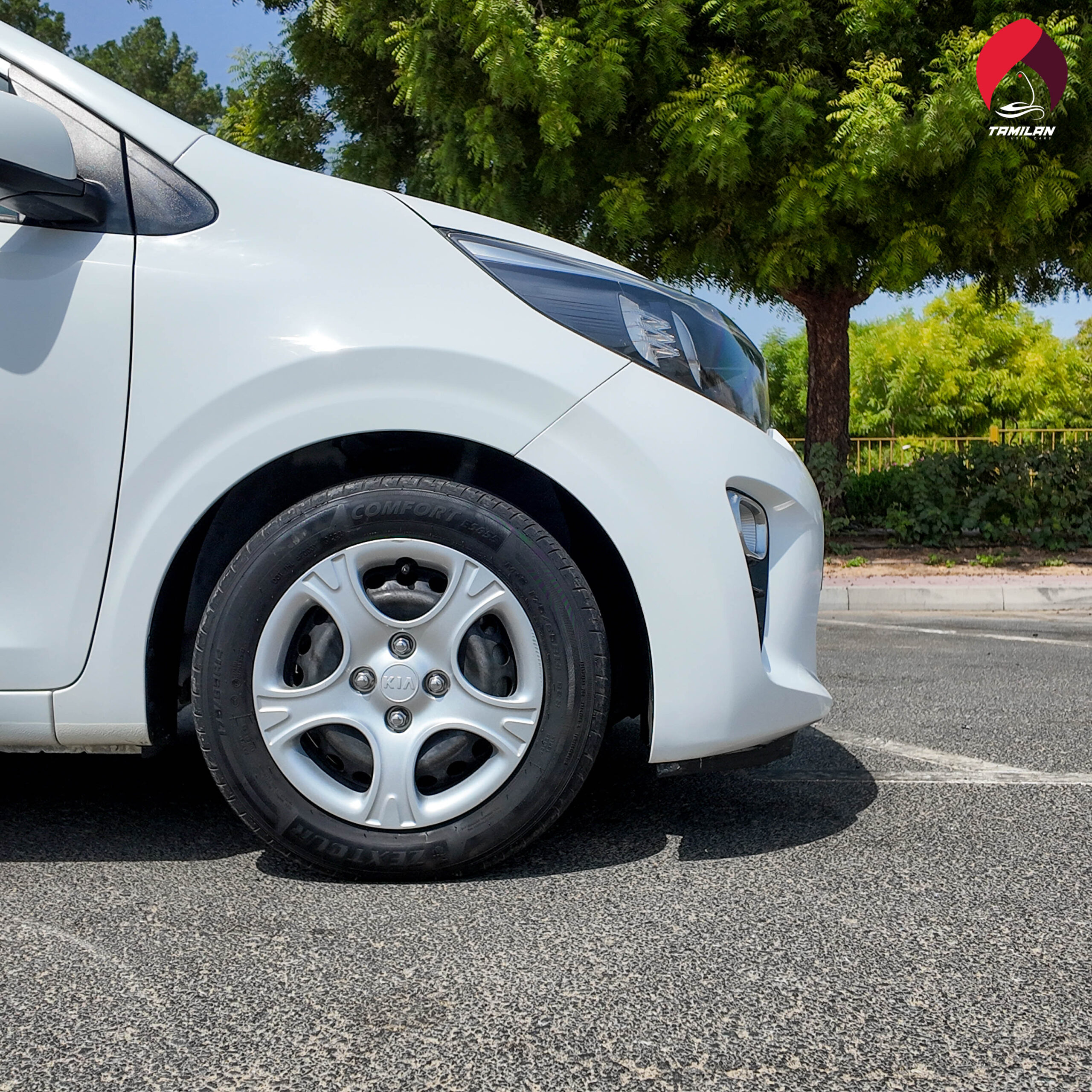 
								2020 Kia Picanto | 111k kms | White full									