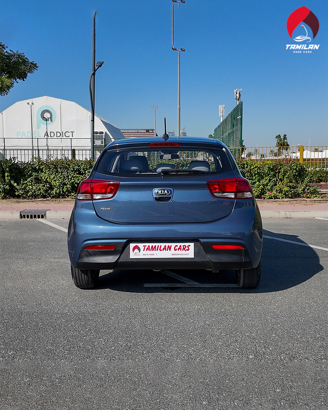 
								2020 Kia Rio – Blue full									