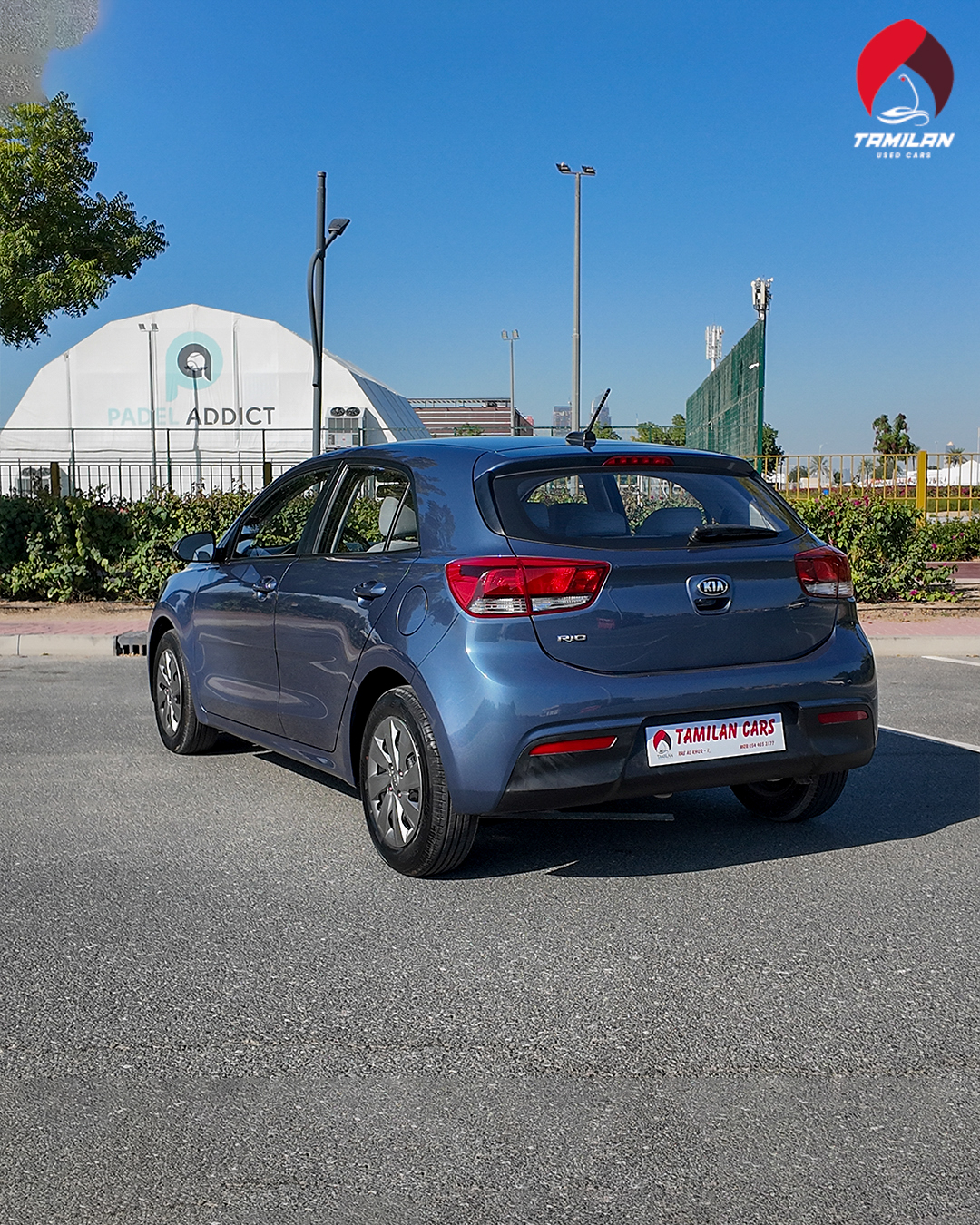 
								2020 Kia Rio – Blue full									