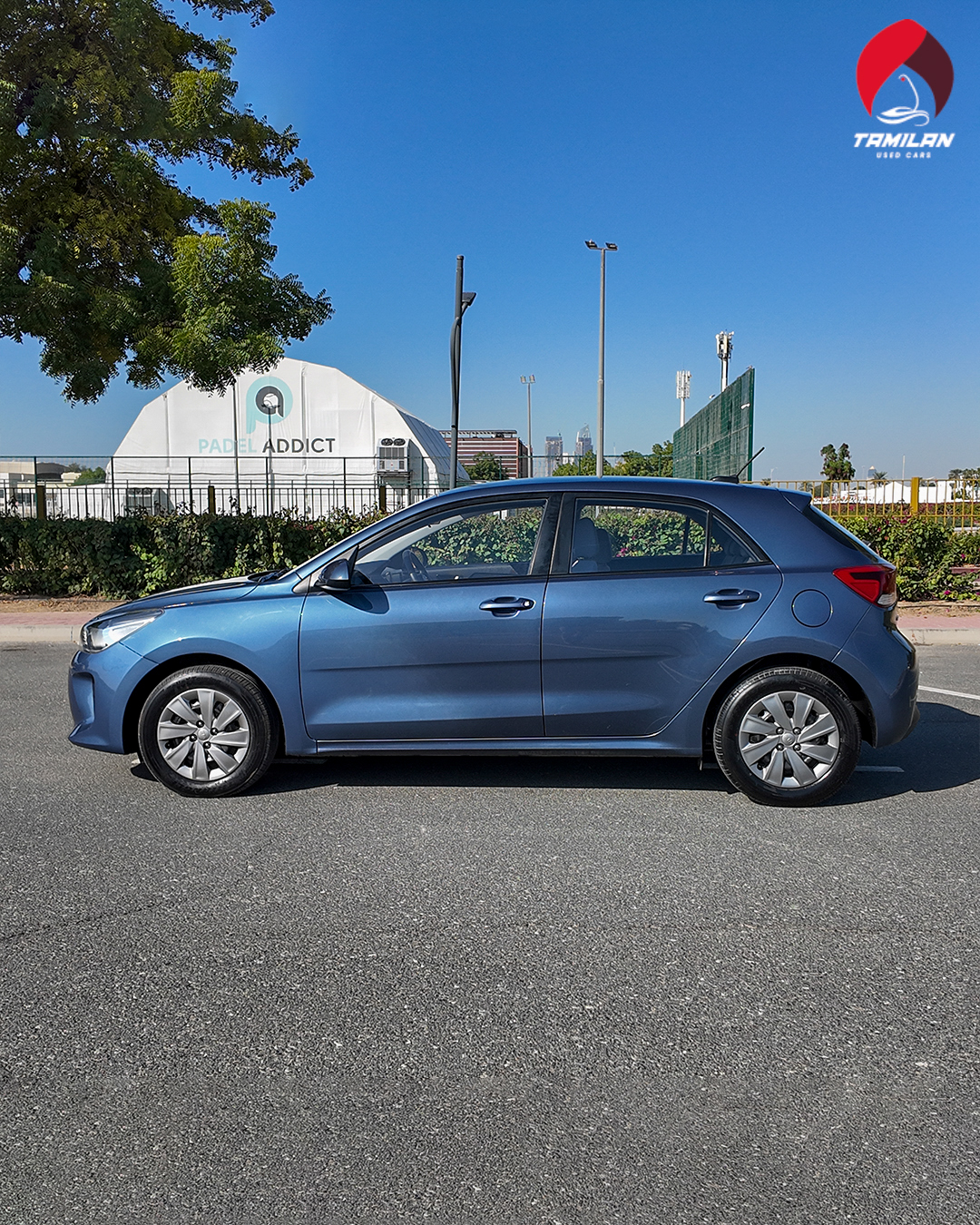 
								2020 Kia Rio – Blue full									
