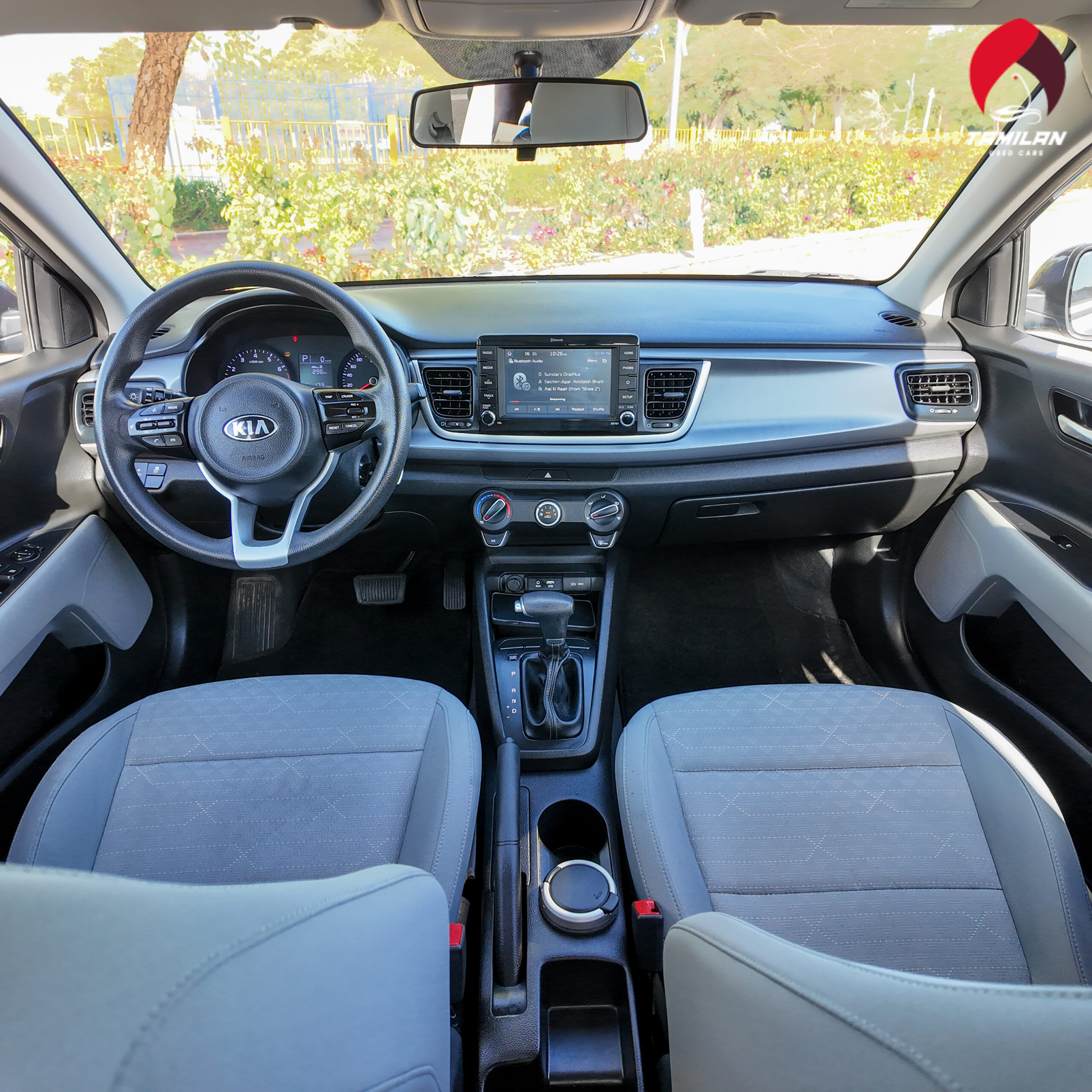 
								2020 Kia Rio – Blue full									