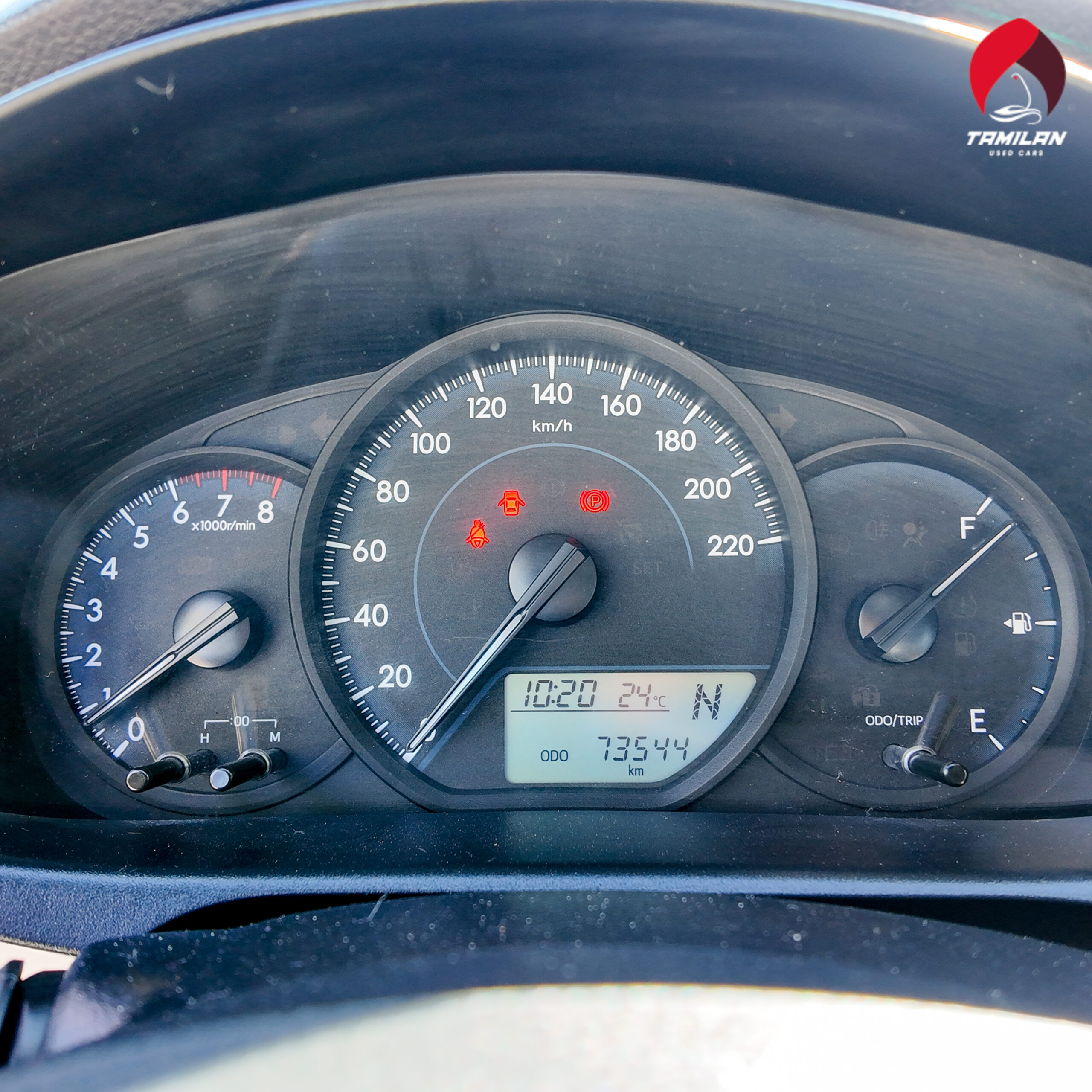 
								2020 Toyota Yaris Hatchback | White | Al-Futtaim Service History full									