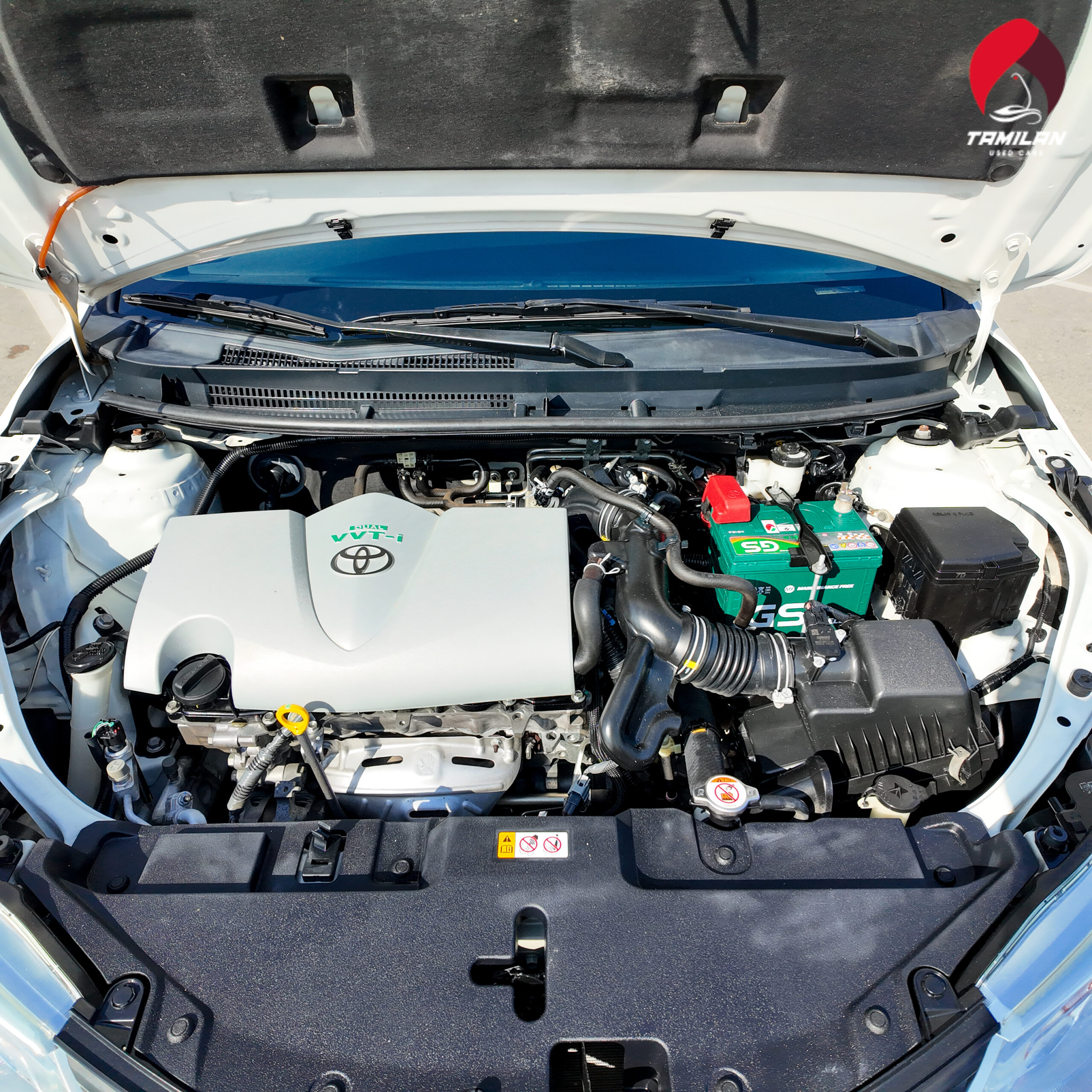 
								2020 Toyota Yaris Hatchback | White | Al-Futtaim Service History full									