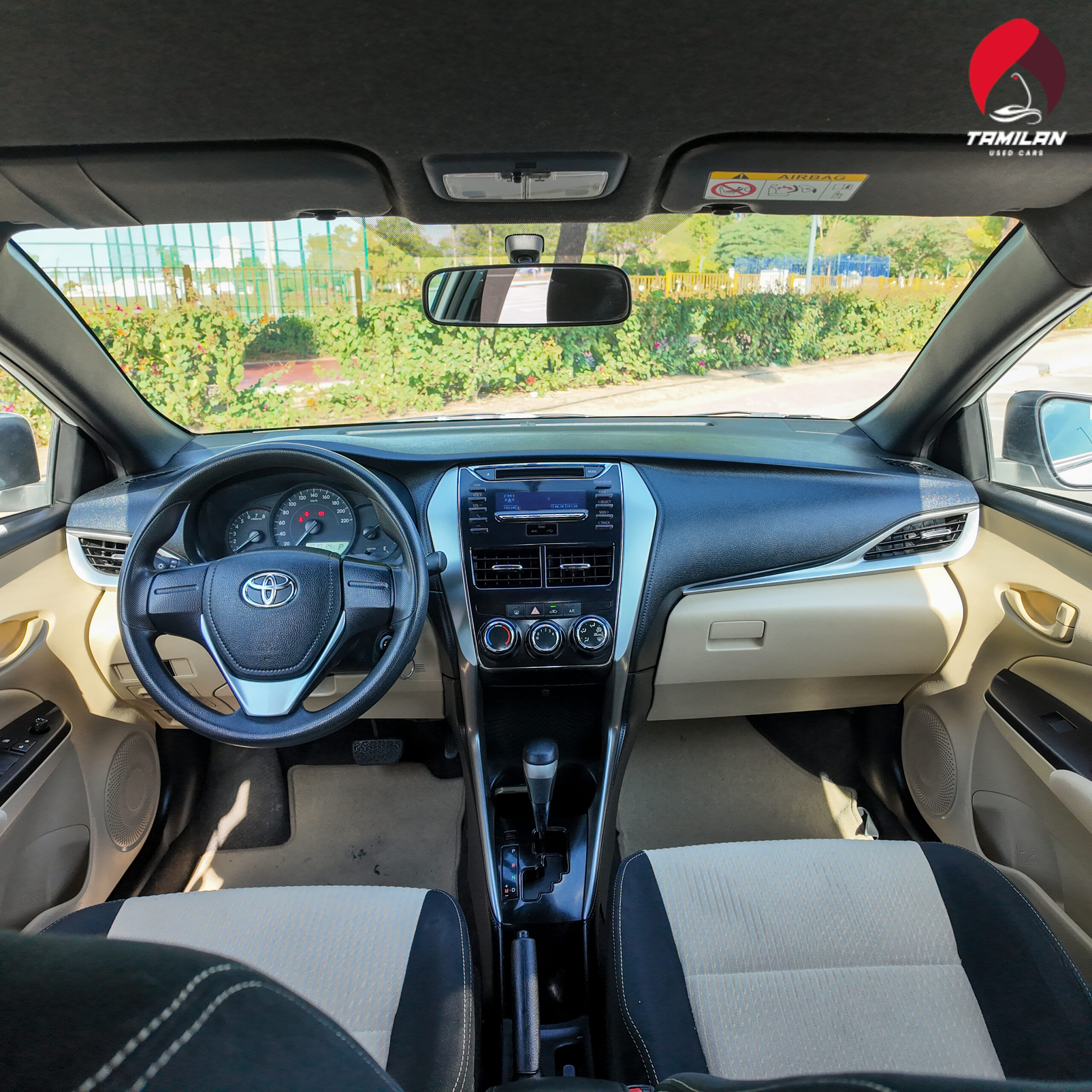 
								2020 Toyota Yaris Hatchback | White | Al-Futtaim Service History full									