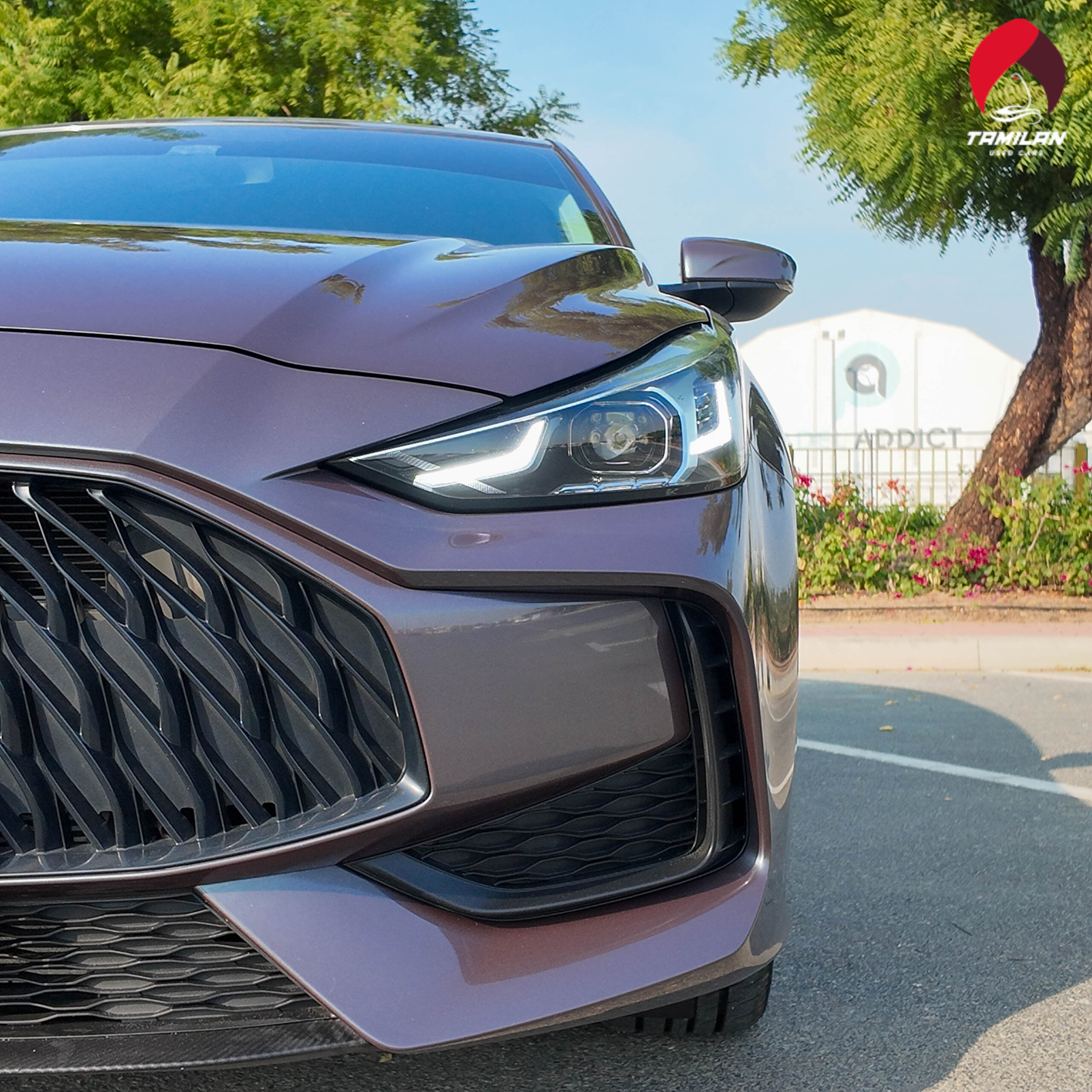 
								2023 MG GT 1.5l Purple full									