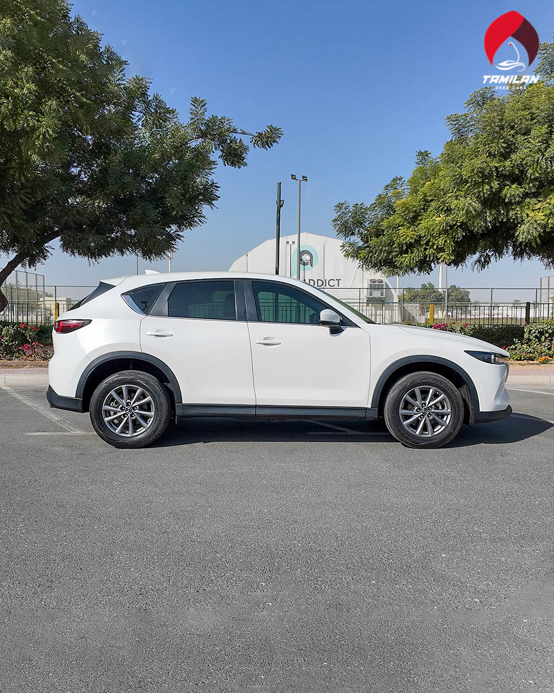
								2023 Mazda CX-5 White full									