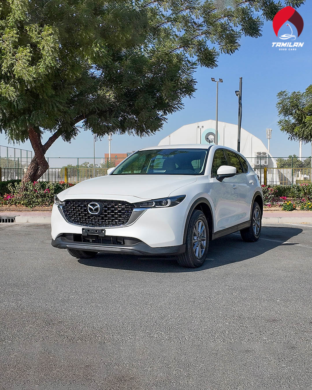 
								2023 Mazda CX-5 White full									
