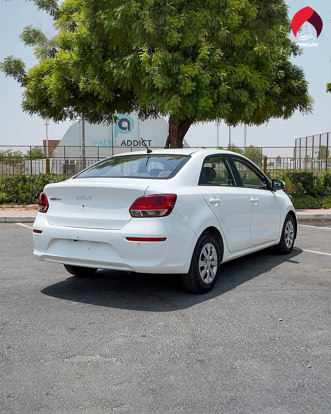 
								2022 Kia Pegas 1.4L Sedan – White full									