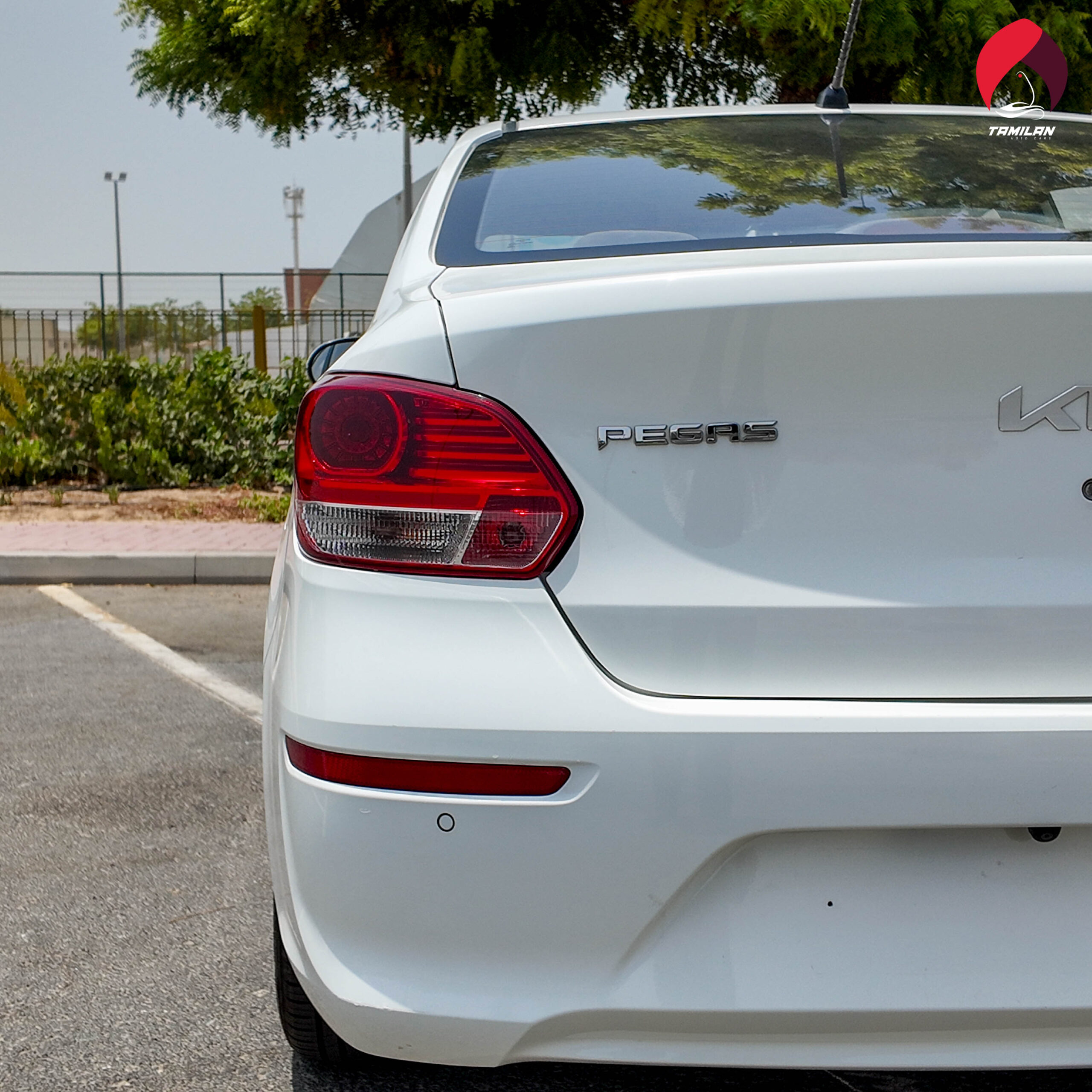 
								2022 Kia Pegas 1.4L Sedan – White full									